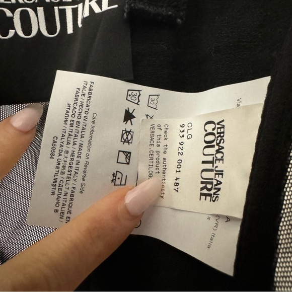 Versace Jeans Couture Buckle-strap corset tank - Picture 6 of 9